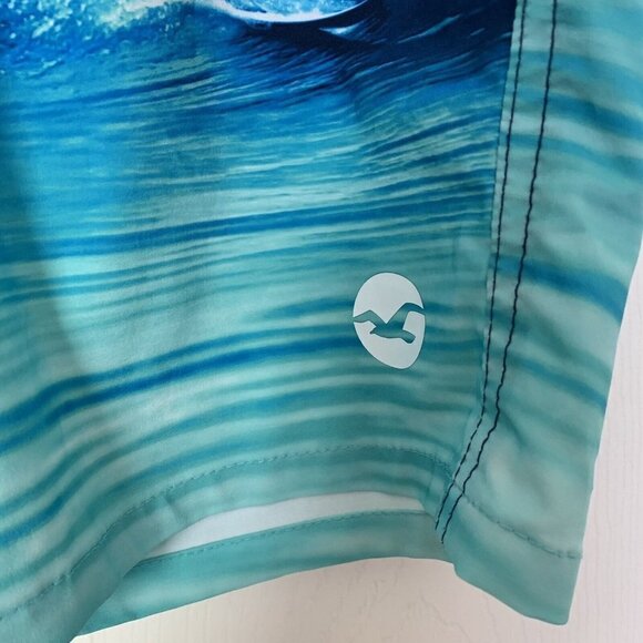 Hollister California Epic Flex Stretch Board Shorts Men’s Size 28 Blue Nautical - Picture 3 of 11